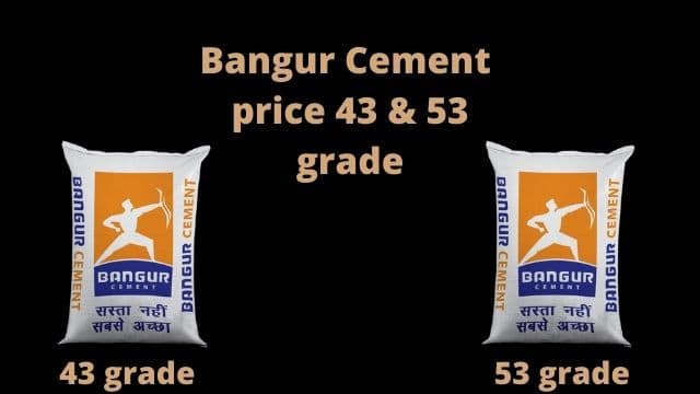 bangur-cement-43-53-grade-price-today