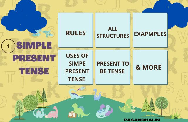 Simple Present Tense Rules For Class 5