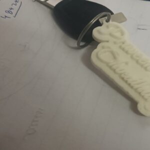 personalized name key chain